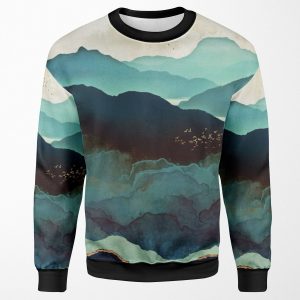 Indigo Mountains All-over-print Unisex Sweatshirt