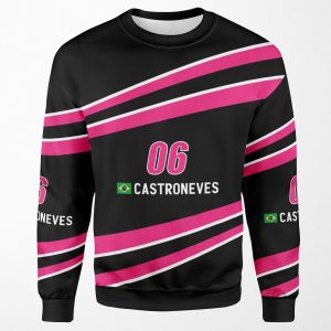 Indycar 2022 06 Castroneves All-over-print Unisex Sweatshirt