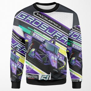 Indycar 51 Grosjean All-over-print Unisex Sweatshirt