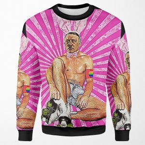 Infamous German Roller Boy Hitler Humor And Rollers Funny Joke Design All-over-print Unisex Sweatshirt