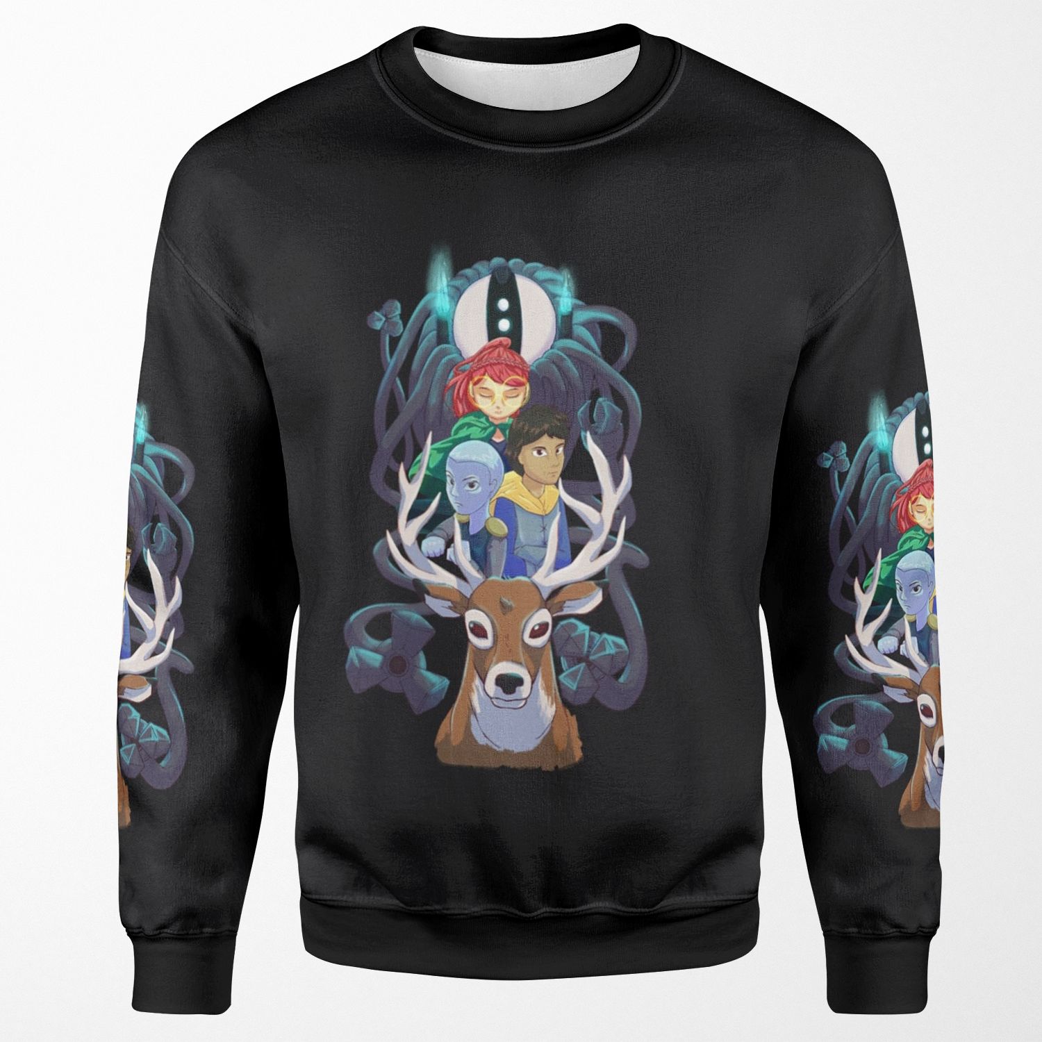 Infinity Train Fantasy All-over-print Unisex Sweatshirt