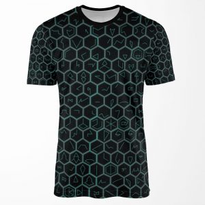 Ingress Glyph Series All-over-print T-shirt