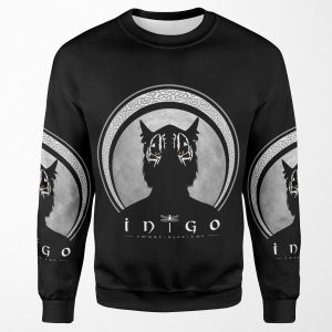 Inigo Silhouetted For Darker Shades All-over-print Unisex Sweatshirt