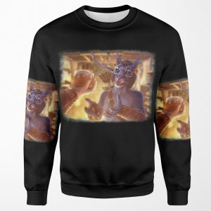 Inigo Wants A Sweetroll All-over-print Unisex Sweatshirt
