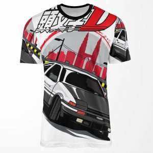 Initial D All-over-print T-shirt