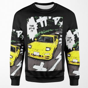 Initial D Fd3S Vs R32 All-over-print Unisex Sweatshirt