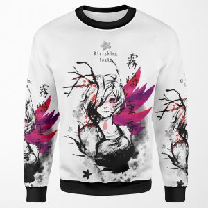 Ink Kirishima Sakura Dawn All-over-print Unisex Sweatshirt
