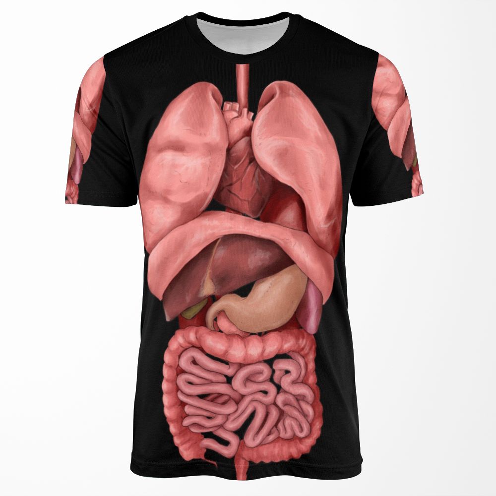 Internal Organs All-over-print T-shirt