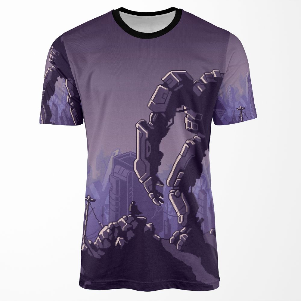 Into The Breach Mech All-over-print T-shirt