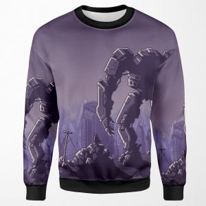 Into The Breach Mech All-over-print Unisex Sweatshirt