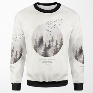 Into The Forest I Go All-over-print Unisex Sweatshirt