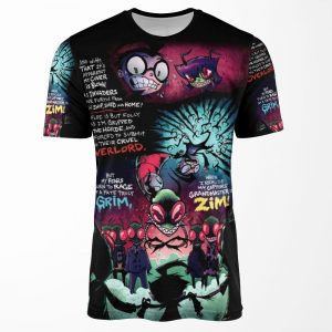 Invader Zim Issue 12 All-over-print T-shirt