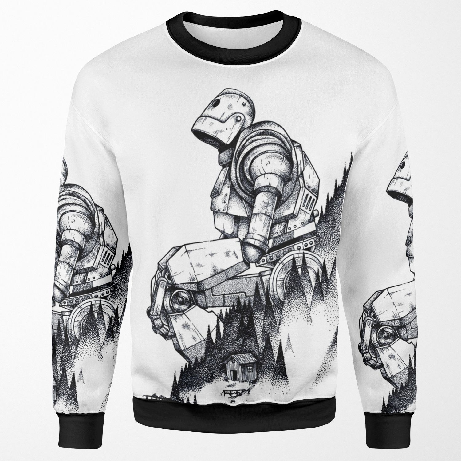Iron Giant All-over-print Unisex Sweatshirt
