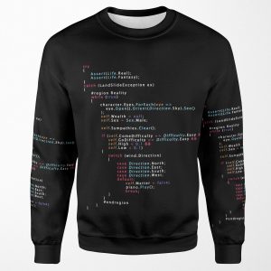 Is This The Real Life Coding Programming Color All-over-print Unisex Sweatshirt