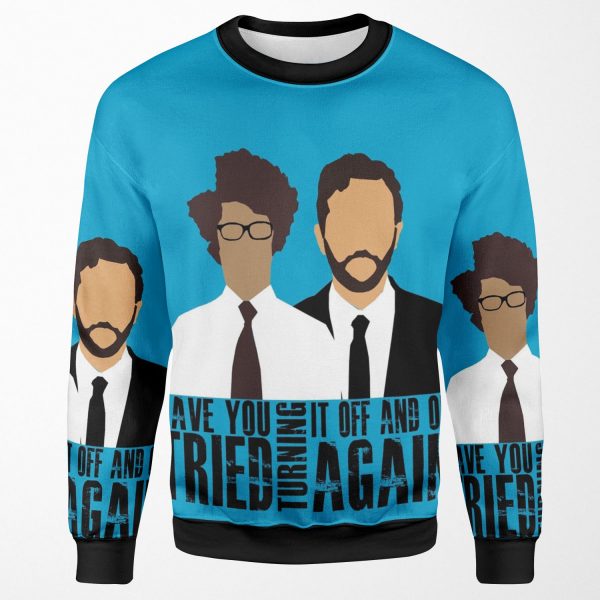 It Crowd All-over-print Unisex Sweatshirt