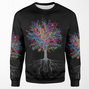 It Grows On Trees Color All-over-print Unisex Sweatshirt
