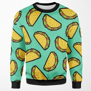 It S Taco Time All-over-print Unisex Sweatshirt