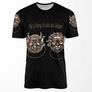 It S Very Rude To Stare Labyrinth Knockers All-over-print T-shirt