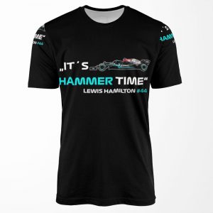 It%C2%B4S Hammer Time 44 Lewis Hamilton Formula 1 All-over-print T-shirt