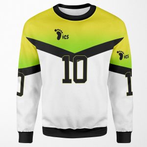 Itachiyama Jersey Kiyoomi Sakusa 10 All-over-print Unisex Sweatshirt