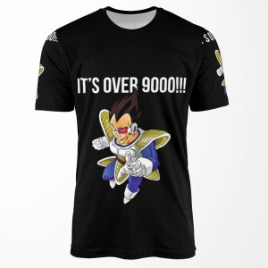 Its Over 9000 All-over-print T-shirt