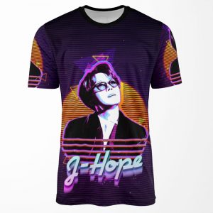 J Hope Retro All-over-print T-shirt