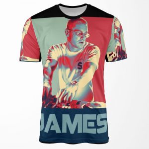 James All-over-print T-shirt
