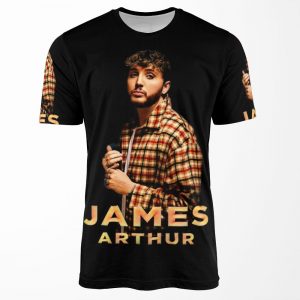 James Arthur Side All-over-print T-shirt