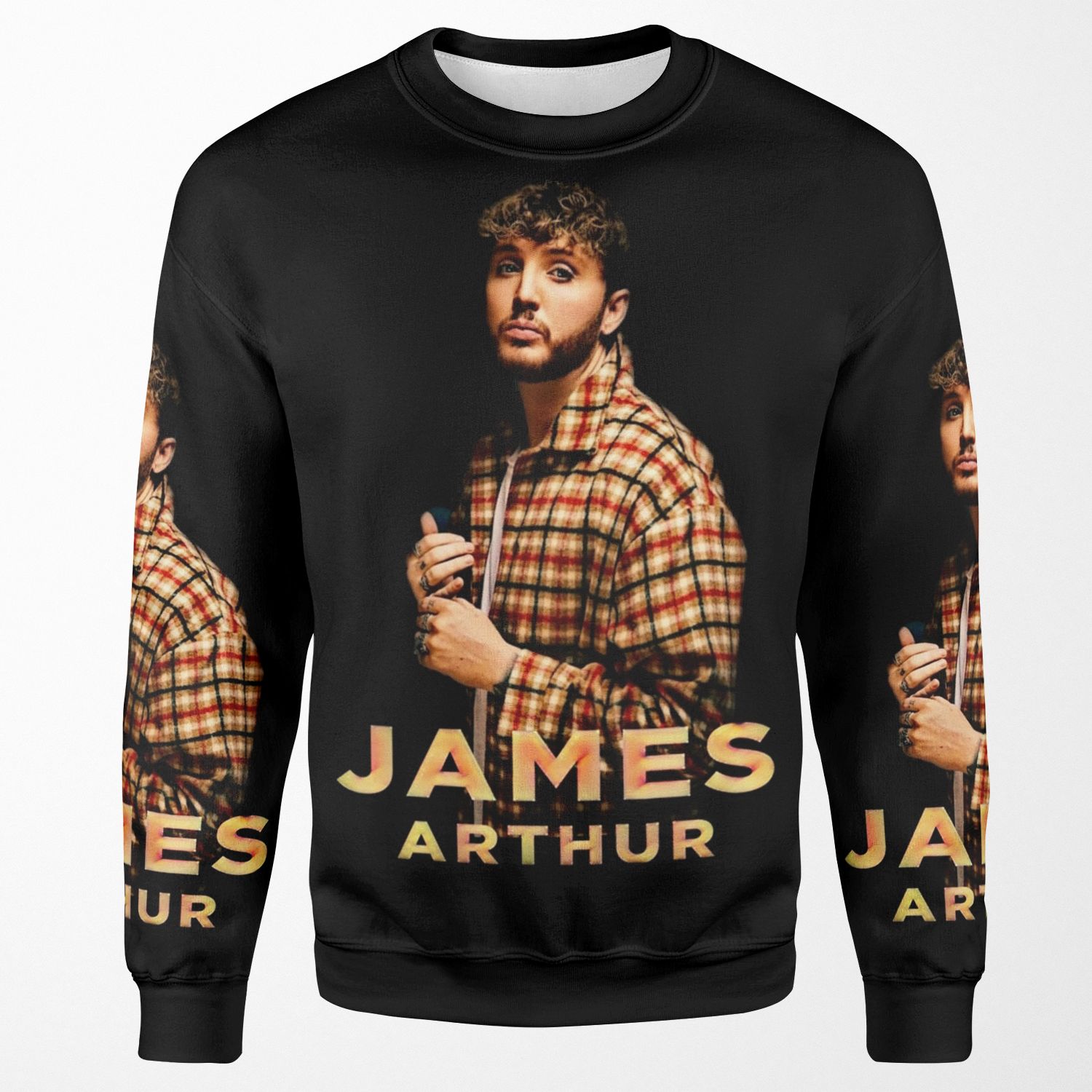 James Arthur Side All-over-print Unisex Sweatshirt