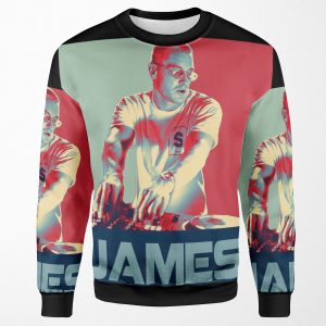 James All-over-print Unisex Sweatshirt