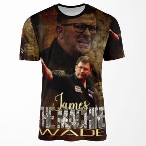 James The Machine Wade All-over-print T-shirt