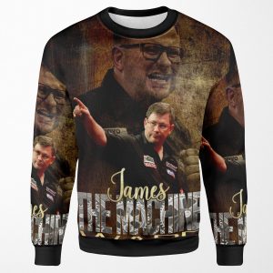 James The Machine Wade All-over-print Unisex Sweatshirt