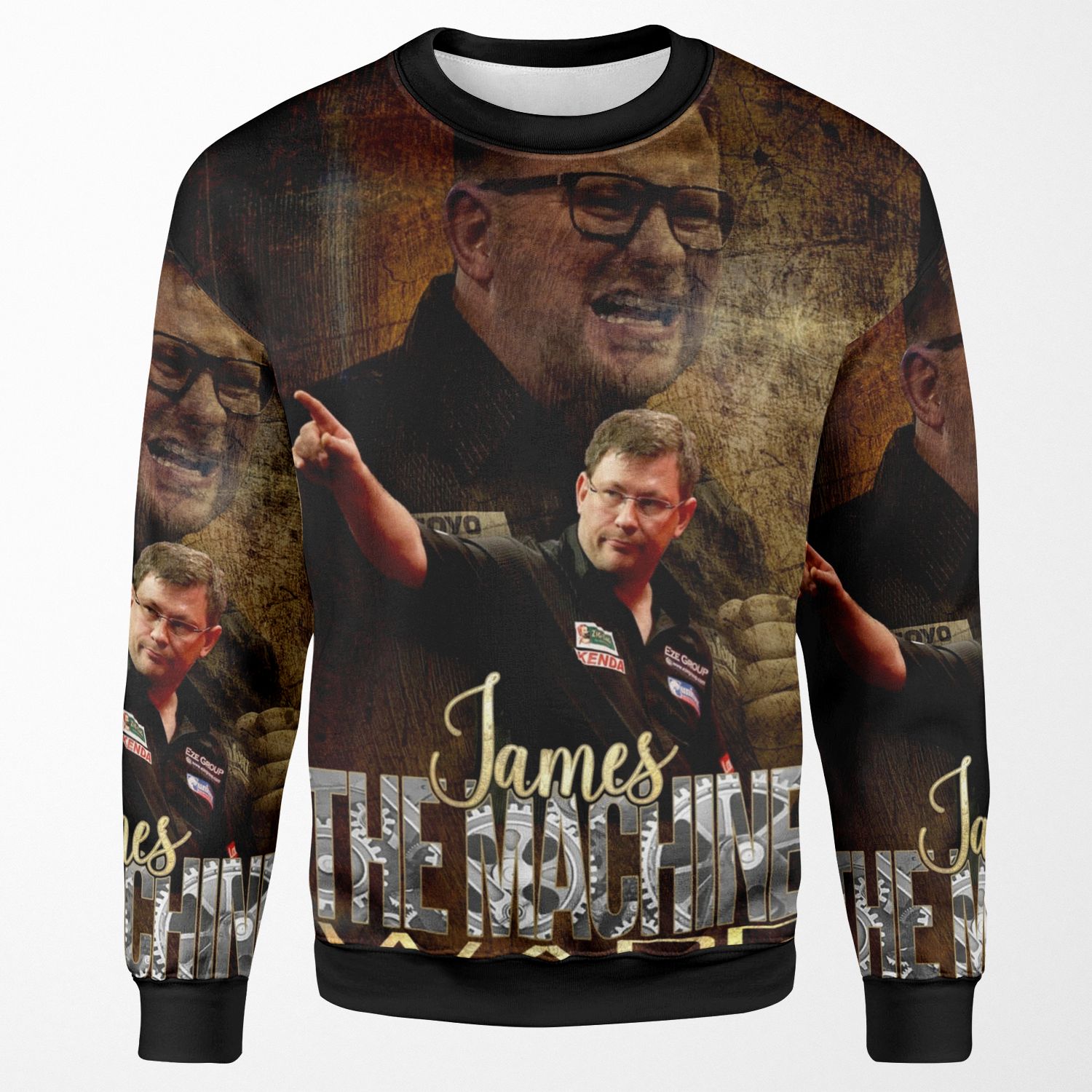 James The Machine Wade All-over-print Unisex Sweatshirt