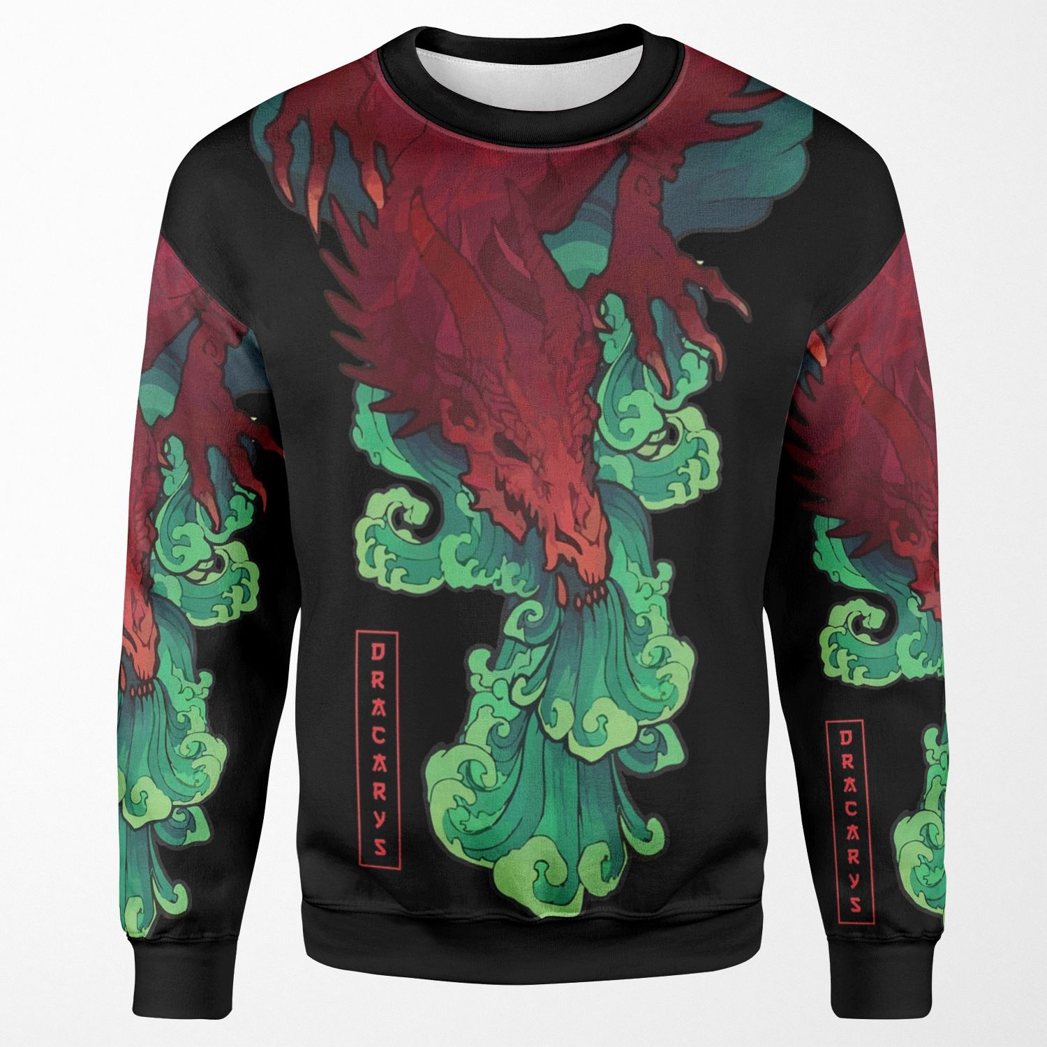 Japanese Dracarys All-over-print Unisex Sweatshirt
