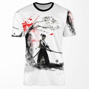 Japanese Samurai All-over-print T-shirt