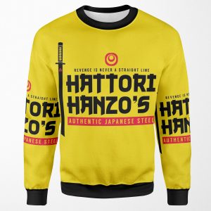 Japanese Steel Dark Version All-over-print Unisex Sweatshirt