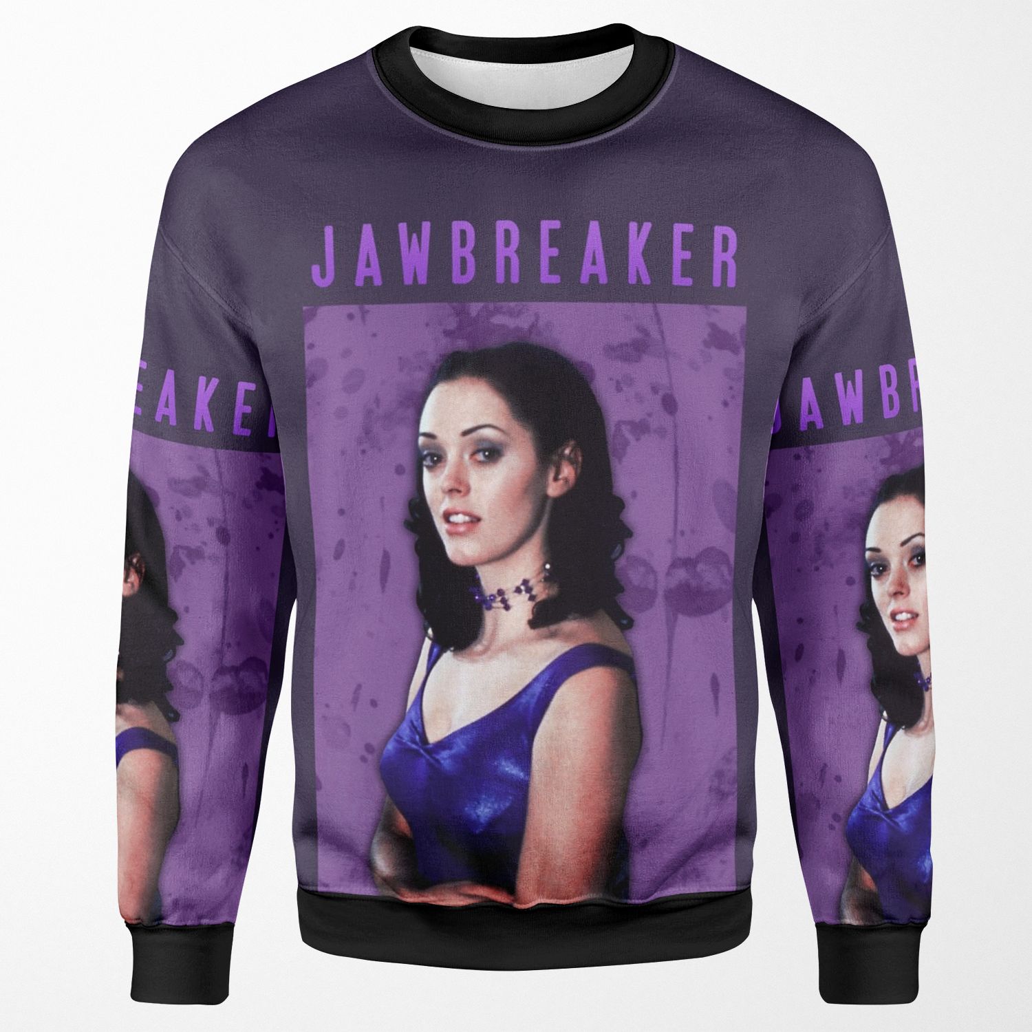 Jawbreaker Courtney Shayne Rose Mcgowan 1990S Cult Film All-over-print Unisex Sweatshirt