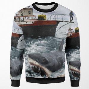 Jaws Photography All-over-print Unisex Sweatshirt
