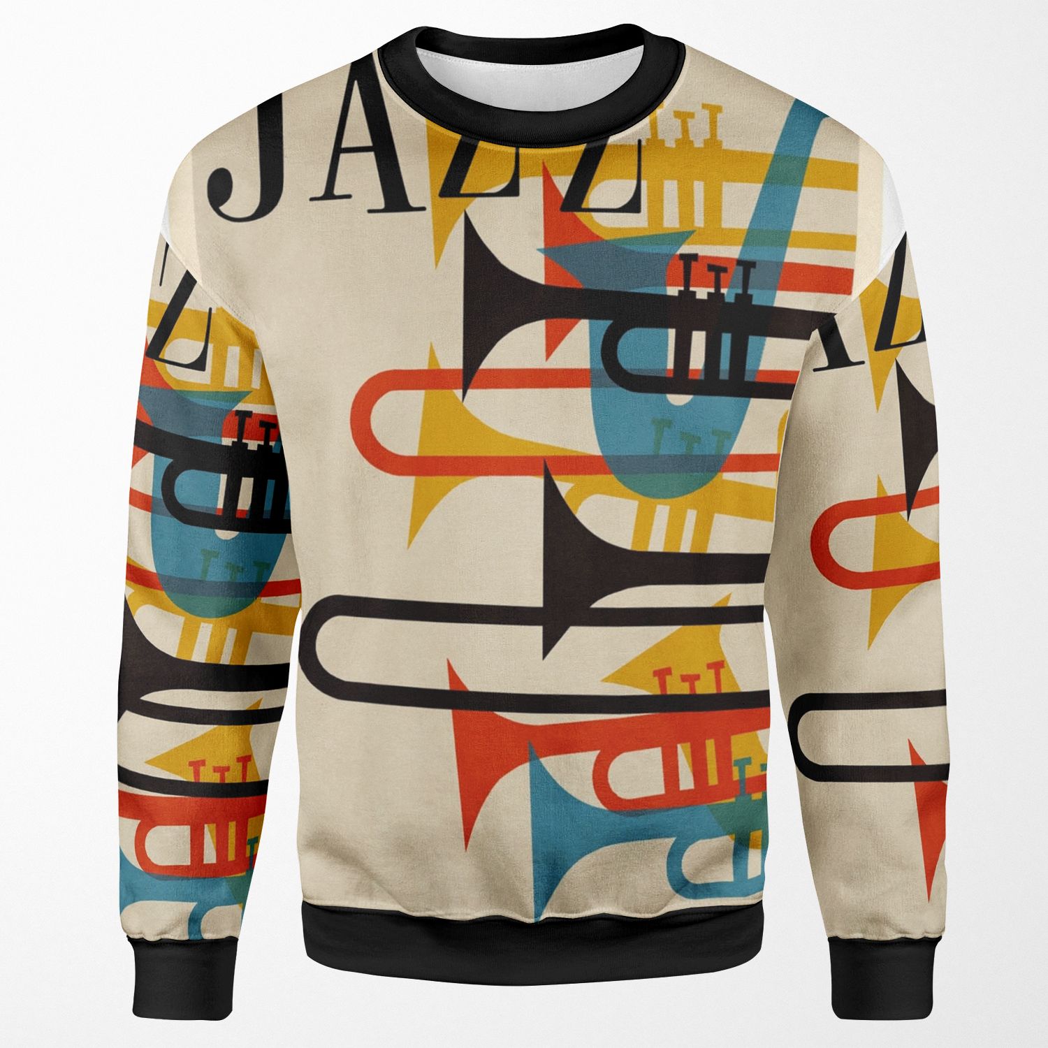 Jazz All-over-print Unisex Sweatshirt