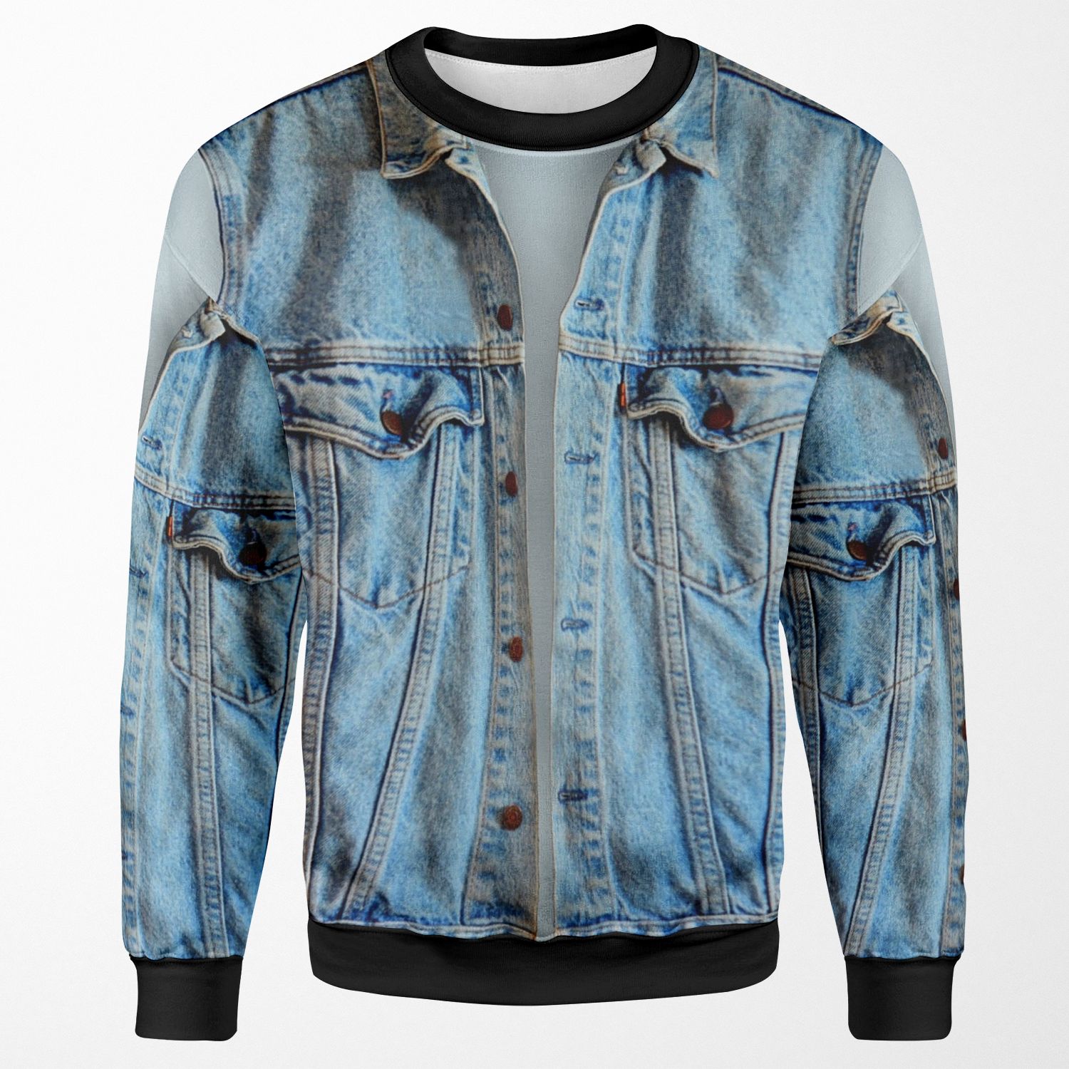 Jean Jacket All-over-print Unisex Sweatshirt