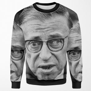 Jean Paul Sartre All-over-print Unisex Sweatshirt