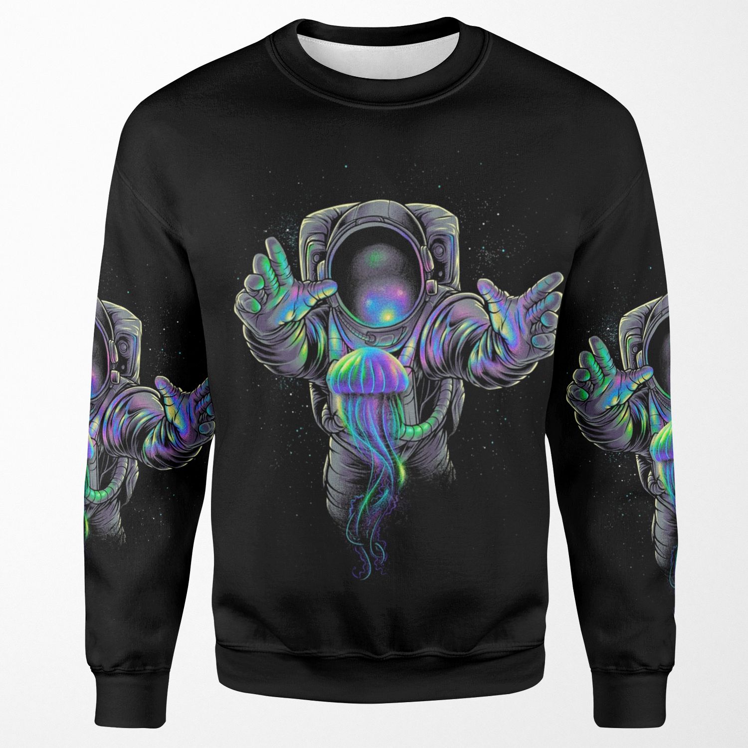 Jellyspace 2 All-over-print Unisex Sweatshirt