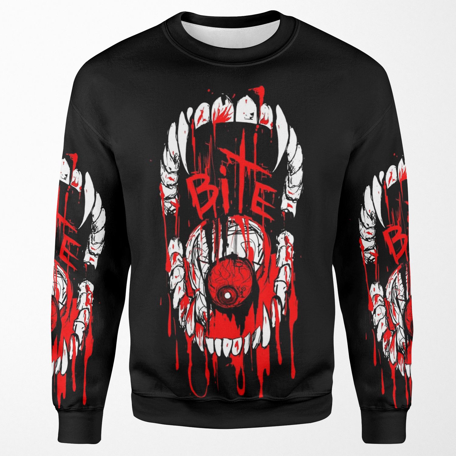 Jessabell S Bite All-over-print Unisex Sweatshirt