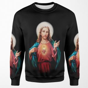 Jesus Christ Saviour All-over-print Unisex Sweatshirt