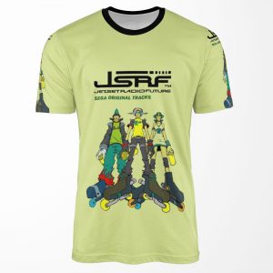 Jet Set Radio Future Soundtrack Cover All-over-print T-shirt