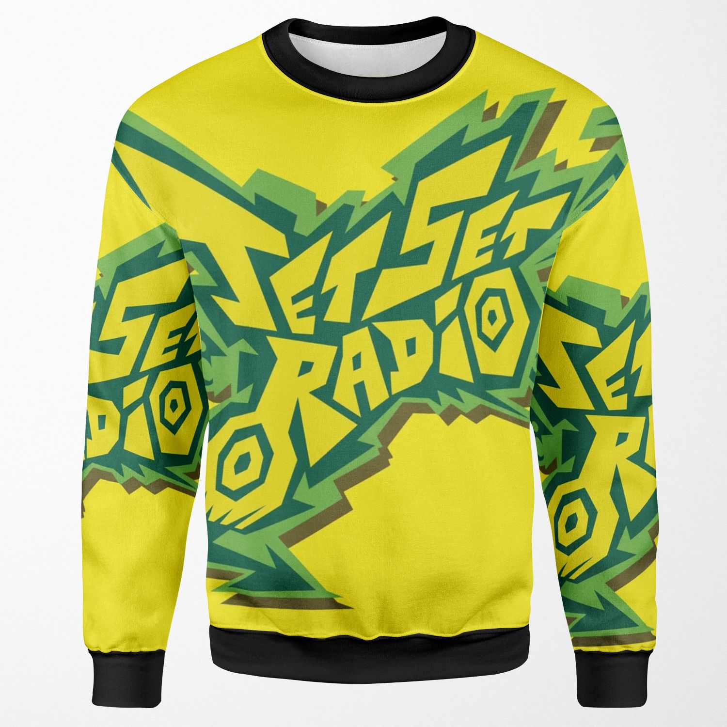 Jet Set Radiooooooooo All-over-print Unisex Sweatshirt
