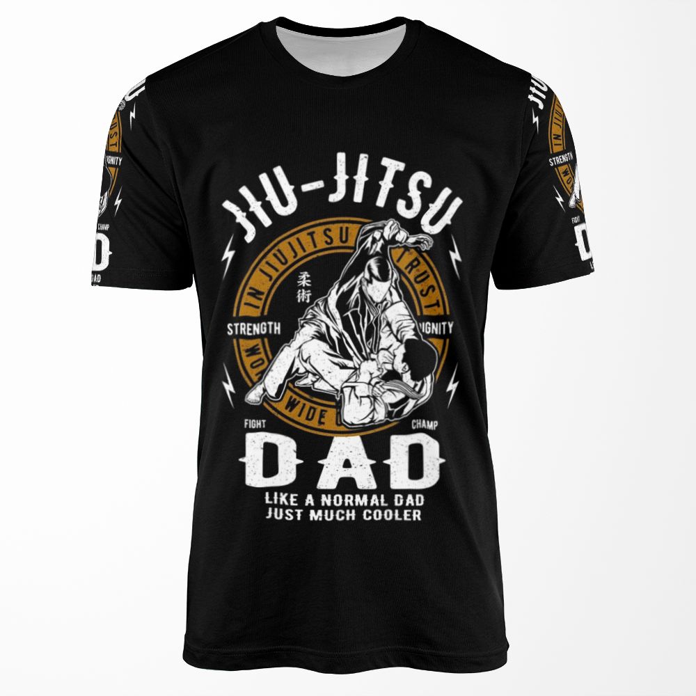 Jiu Jitsu Dad Funny Jiu Jitsu Father S Day All-over-print T-shirt