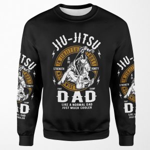 Jiu Jitsu Dad Funny Jiu Jitsu Father S Day All-over-print Unisex Sweatshirt
