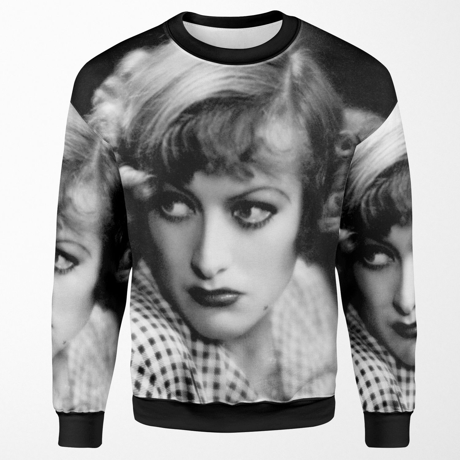 Joan Crawford Rain All-over-print Unisex Sweatshirt