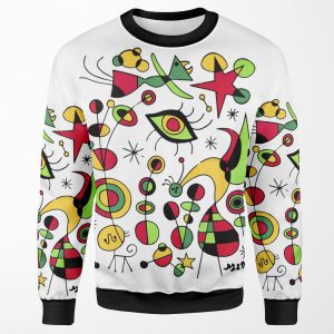 Joan Miro Peces De Colores Colorful Fish T Shirt All-over-print Unisex Sweatshirt